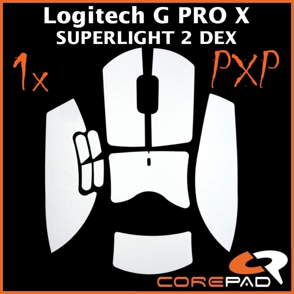 Corepad PXP Plain Pure Xtra Extra Performance Grips Grip Tape Pulsar Supergrip Supergrips BTL BT.L X-RAY Xraypad X-raypad Super Thin Gecko Cicada Wings Logitech G PRO X SUPERLIGHT 2 GPX V2 GPX2 DEX